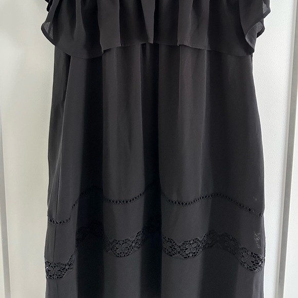 Rebecca Minkoff: Flutter Sleeve Shift Dress - Picture 3 of 6